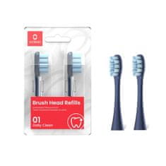 Oclean Standard nastavka za električno zobno ščetko, modra