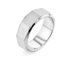 Calvin Klein Jeklen prstan za moške Zapah 35000316 (Obseg 62 mm)