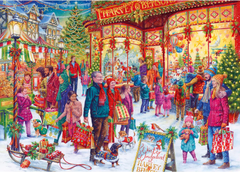 Gibsons Puzzle omejena božična izdaja: Zimska čudežna dežela 1000 kosov