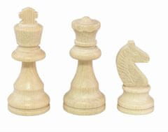 DETOA Šah, dama, mlin leseni kosi in kamni namizna igra