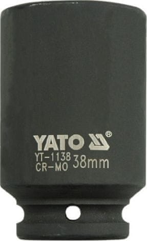 YATO Podaljšek 3/4" globoka šestkotna udarna vtičnica 38 mm CrMo