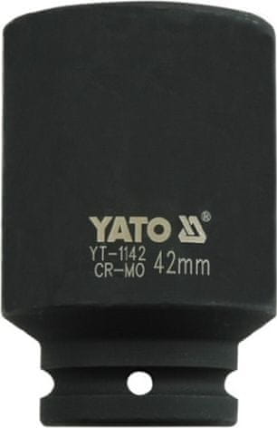 YATO Podaljšek 3/4" globoka šestkotna udarna vtičnica 42 mm CrMo