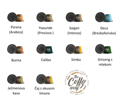 The Coffy Way Kavne kapsule JEČMEN za kavni avtomat Nespresso (50 kapsul/50 pakiranj)