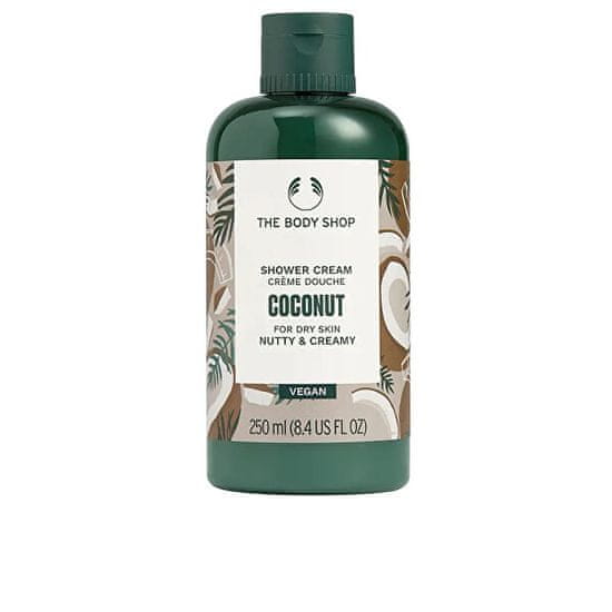 The Body Shop Krema za prhanje za suho kožo Coconut (Shower Cream)