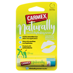 Carmex Naturally Pear naravni balzam za ustnice v stiku, 4,25 g