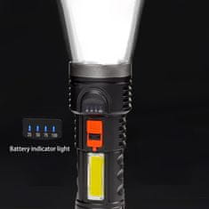 LED akumulatorska svetilka 2v1 100lm IPX4