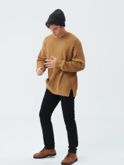 Gap Hlače v-essential khaki skinny fit 28X30