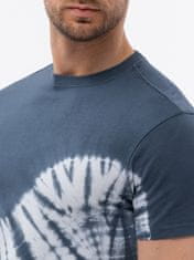 OMBRE Moška majica s potiskom Tinjun tmavo modrá L