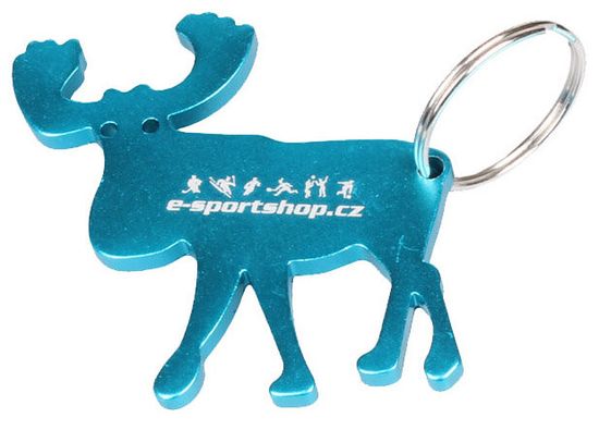 Merco Multipack 10ks Odpirač/obesek za ključe severni jelen