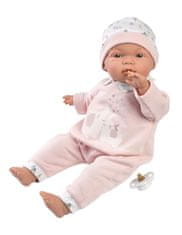Llorens 13848 JOELLE - realistična dojenčkova lutka z mehkim tekstilnim telesom - 38 cm