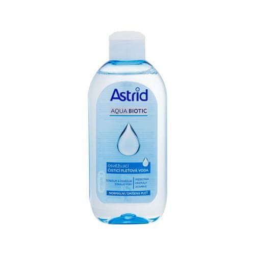 Astrid Aqua Biotic Refreshing Cleansing Water osvežilna čistilna vodica za normalno in mešano kožo za ženske