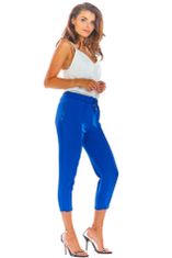 Awama Elegantne ženske hlače Gwendogeus A306 modro nebo XL