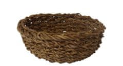 STREFA Okrogla košara iz morske trave srednjega premera 25x11cm