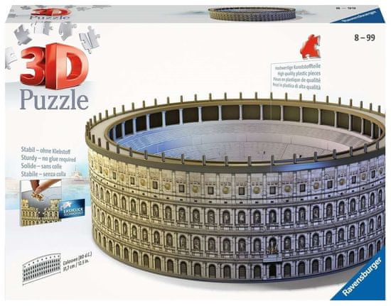 Ravensburger 3D sestavljanka Kolosej, Rim 216 kosov