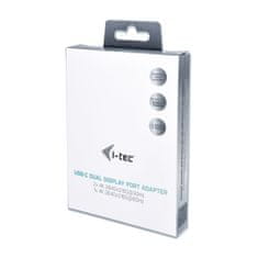 I-TEC adapter USB-C z dvojnim prikazovalnikom 4K