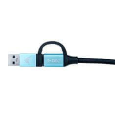 I-TEC kabel USB-C z USB-C z vgrajeno redukcijo na USB-A/3.0