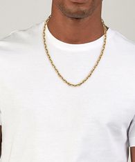 Hugo Boss Moderna moška pozlačena ogrlica 1580534
