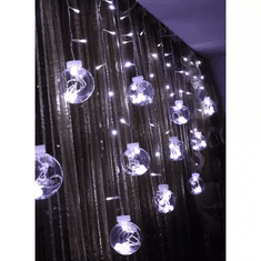 Volino LED dekorativna svetlobna zavesa Bali 108 led