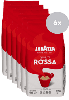 Lavazza kava v zrnu Qualitá Rossa, 6 x 1 kg 