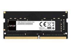Lexar RAM pomnilnik za prenosnik, 32 GB, DDR4, 3200 MHz, CL19, SODIMM (LD4AS032G-B3200GSST)
