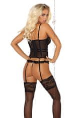 Beautynight Ženski erotični steznik Mailys corset, črna, L/XL