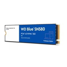 WD Blue SN580 SSD disk, NVMe PCIe Gen4, 2 TB (WDS200T3B0E)