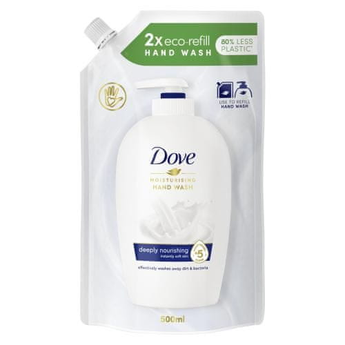 Dove Deeply Nourishing Original Hand Wash tekoče milo za roke - polnilo za ženske