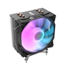 slomart darkflash s11 led aktivni CPU hladilnik (hladilnik + ventilator 120x130) črn