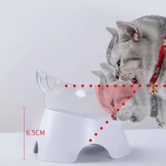 Mormark Kompet Dvoplastna podloga + gibljiva dvojna posoda za mačke I CATPOT 