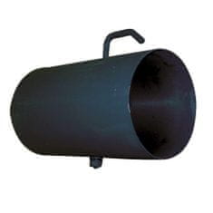 STREFA Dimna zavesa z zavihkom 125mm/ 250 črna