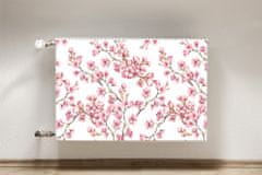 tulup.si Dekoracija za radiatorje Češnjevi cvetovi 90x60 cm