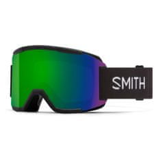 Smith Squad smučarska očala, črna, zeleno-modre leče