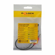 Delock adapter AVDIO 2xRCA M-Jack 3,5Ž 20cm 85806