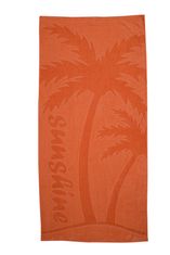 Ljubki dom Brisača za plažo Palma oranžna