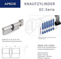 APECS Cilindrični vložek APECS EС-105(45/60C)-C-NI (3keys) (00026441)