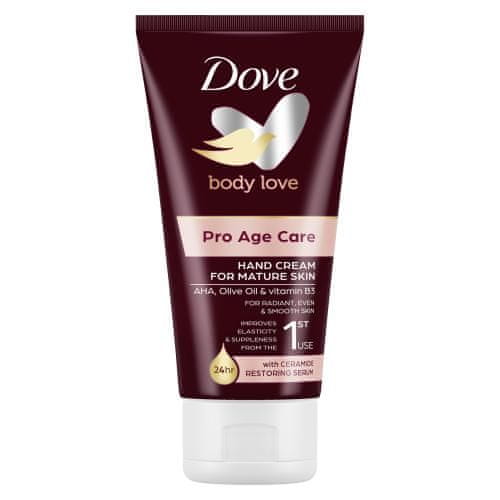 Dove Body Love Pro Age negovalna krema za roke za zrelo kožo za ženske