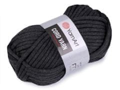 Pletena preja Cord Yarn 250 g - (758) temno siva