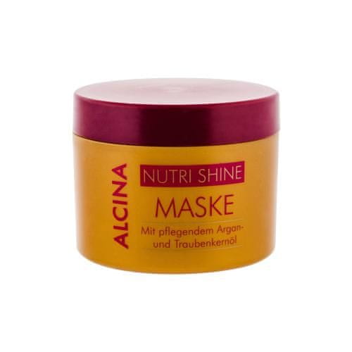 Alcina Nutri Shine negovalna in gladilna maska za lase za ženske POKR