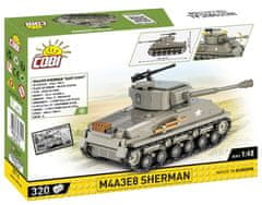 Cobi 2711 II. svetovna vojna Sherman M4A3E8, 1:48, 320 k