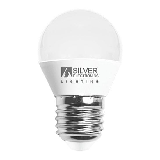 BigBuy Sferična LED žarnica srebrne barve Elektronika ESFERICA 960727 7 W E27
