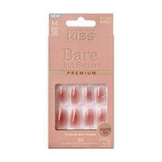 KISS Bare-But-Better Premium Nails - Shine 30 kos