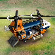 LEGO City helikopter za raziskovanje džungle v baznem taboru (60437)