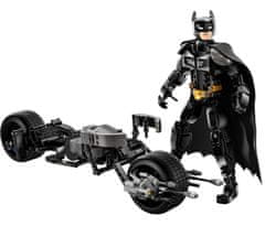 LEGO DC Batman 76273 sestavljiva figura: Batman in motorno kolo Bat-Pod