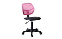 ToPohištvo Otroški pisarniški stol RONNY - roza