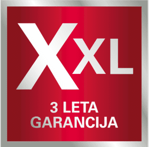 Brezplačna 3-letna XXL garancija