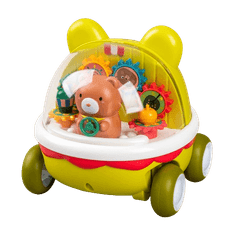 CAB Toys Navijalni avto za otroke Medvedík - zelen