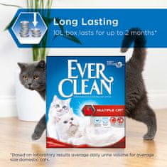 Ever Clean Multiple Cat pesek za mačje stranišče, 10 l