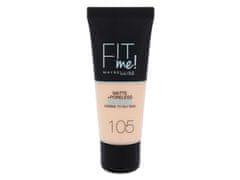 Maybelline Maybelline - Fit Me! Matte + Poreless 105 Natural Ivory - For Women, 30 ml 