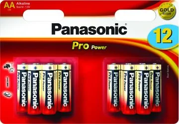  Panasonic baterije Pro Power MP LR6PPG/12BW, AA, 12 kos 