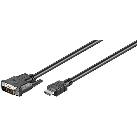 Goobay HDMI / DVI-D kabel 1m